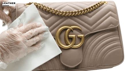 how do you clean a gucci leather purse|how often to clean Gucci handbags.